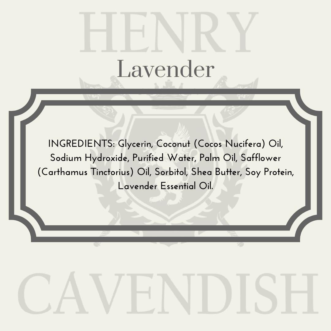 All Natural Lavender Shaving Soap