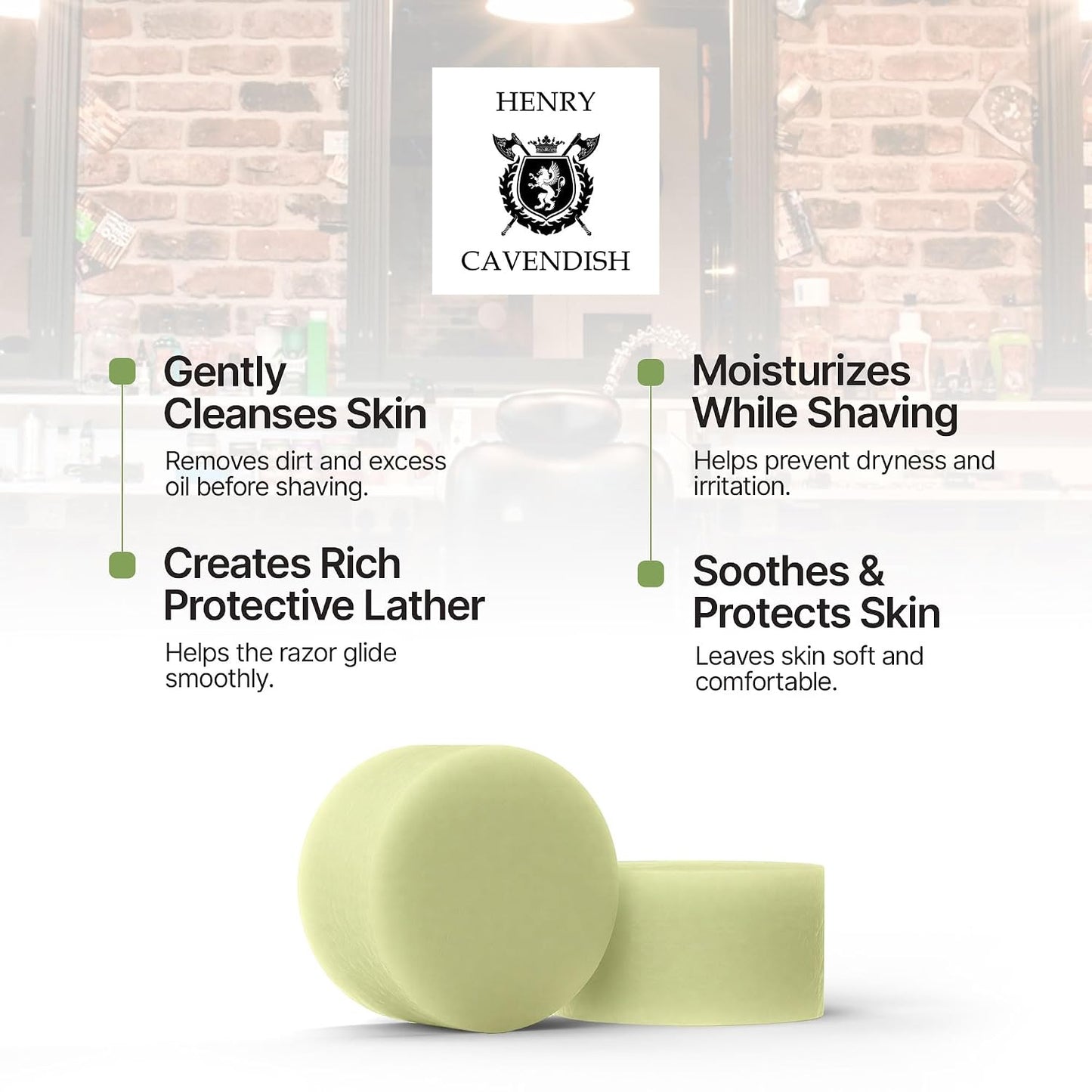 All Natural Eucalyptus Shaving Soap