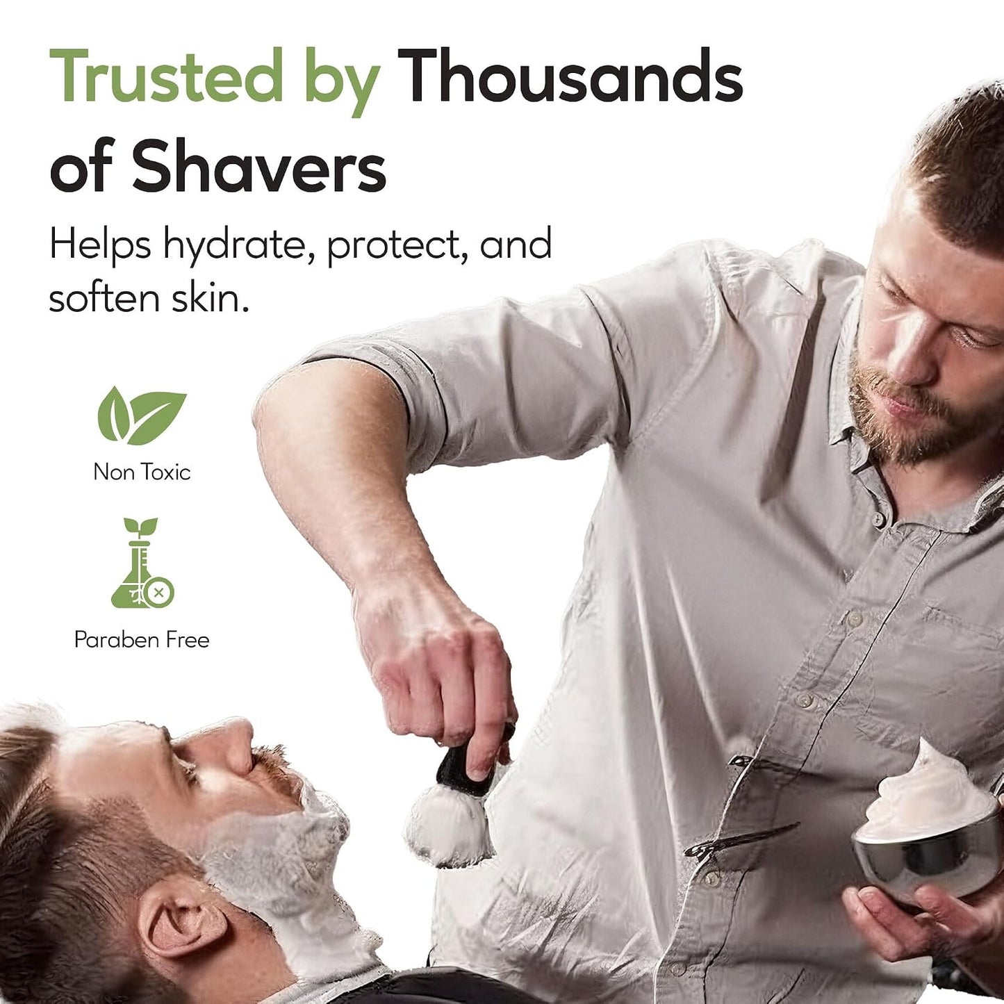 All Natural Eucalyptus Shaving Soap